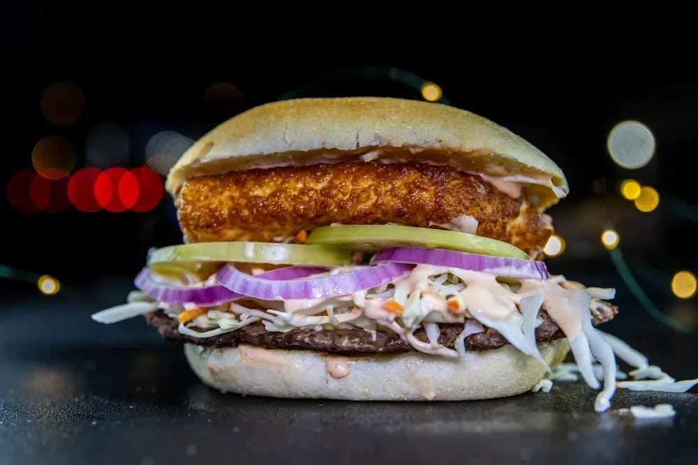 Chimi with Queso Frito