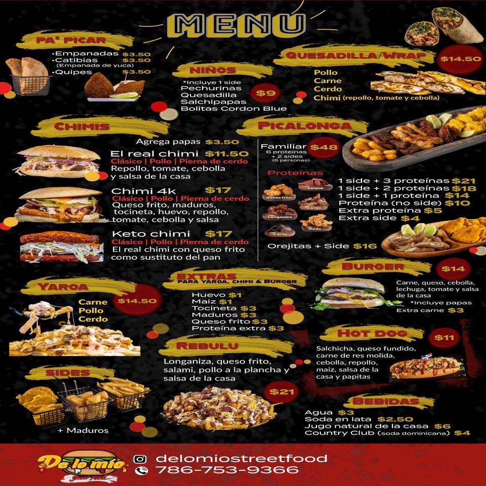 DE LO MIO STREET FOOD